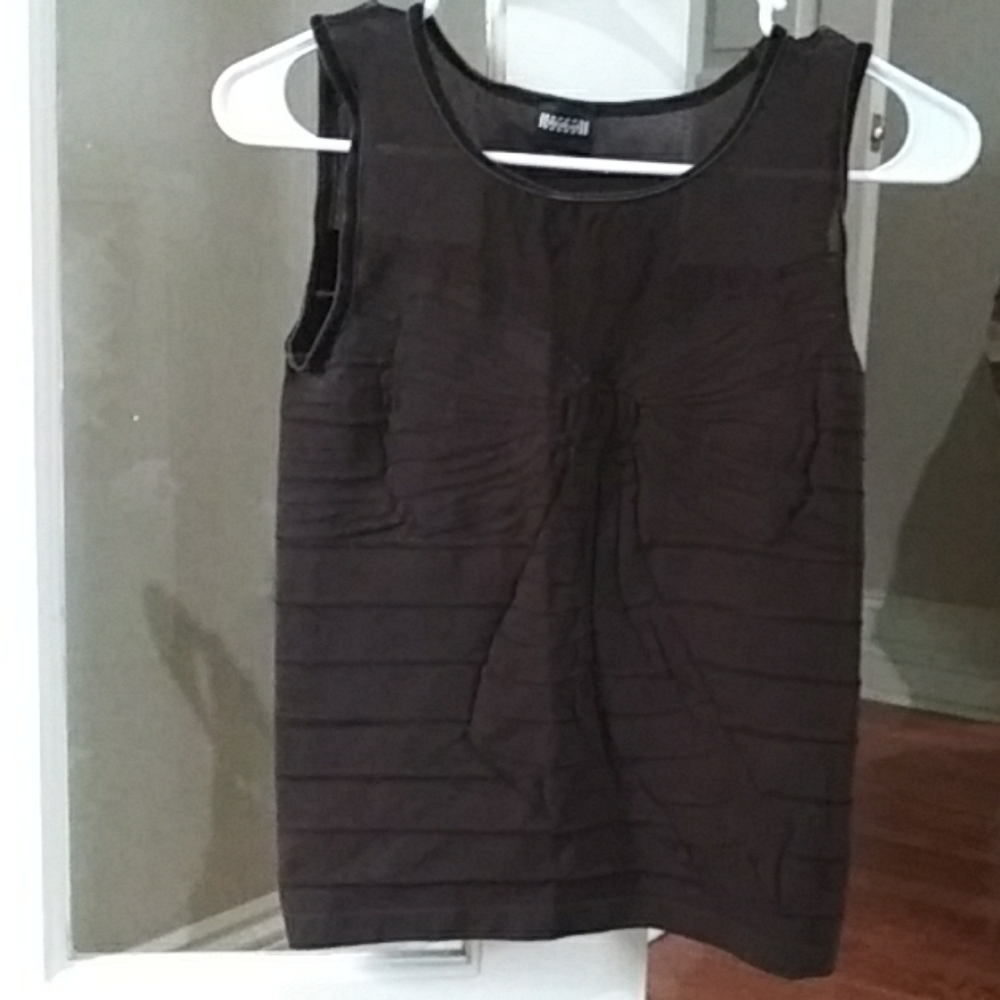 Wolford dark brown top